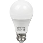 Светодиодная лампа SONNEN 12Вт, цоколь Е27, грушевидная, теплый белый свет, LED A60-12W-2700-E27 (артикул 15992967) – фото 1