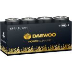 Алкалиновая батарейка DAEWOO LR14 Power Alkaline Pack-4 5046566 (артикул 29739668) – фото 1
