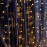 Гирлянда-дождь FERON CL24, 480LED, 2700К белый теплый, статичная, 3х3м+3м, IP44, 41626 (артикул 18646391) – фото 1