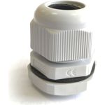 Сальник ГОФРОМАТИК pg 7 пластик (3-6,5мм) ip68 серый zeta30908 (артикул 26118227) – фото 1