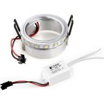 Сменное кольцо Ambrella Light с подсветкой 4200K с бортом 102 LED SET STEP (артикул 23736645) – фото 1
