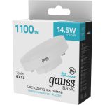 Лампа Gauss basic gx53 14,5w 1100lm 4000k led 30849252 (артикул 29981678) – фото 1