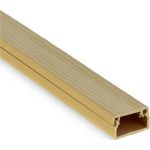 Кабель-канал EKF 25x16 светлое дерево 20 штук по 2 метра kk-25-16w (артикул 16099903) – фото 1