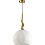 Подвес ODEON LIGHT, стекло E27 60W RUNGA 4765/1 (артикул 17698220) – фото 1