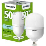 Светодиодная лампа GENERICA HP 50Вт 230В 6500К E27-E40 LL-HP-50-230-65-E27-E40-G (артикул 25128003) – фото 1
