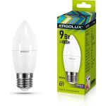 Электрическая светодиодная лампа Ergolux LED-C35-9W-E27-6K Свеча 9Вт E27 6500K 172-265В 13172 (артикул 15905379) – фото 1