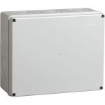 Распаячная коробка IEK км41271 о/п 240x195x90мм ip44 серая UKO10-240-195-090-K41-44 (артикул 28938164) – фото 1