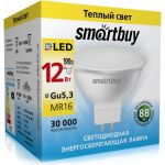 Лампа Smartbuy LED SBL-GU5_3-12-30K (артикул 16484282) – фото 1