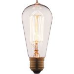Лампа накаливания LOFT IT Edison Bulb E27 60Вт 2700K 6460-SC LF_6460-SC (артикул 24704427) – фото 1