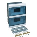 Щиток скрытой проводки Рувинил Тусо на 18 модулей с 2 дверцами 278x221x100 мм 68118 (артикул 27241056) – фото 1