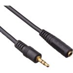 Звуковой удлинитель ExeGate EX-CCA-423-0.3 3.5mm Jack M 3.5mm Jack F, 0,3м, позолоченные контакты 291759 (артикул 25215201) – фото 1