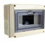 Распределительный навесной щит EKF ЩРН-ПГ- 8 PROxima IP65 SQPb65-n-pg-8 (артикул 16131896) – фото 1