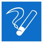 Наклейка-информационный знак REXANT Место курения, 100х100мм 56-0032 (артикул 16124493) – фото 1