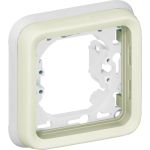 Рамка Legrand Plexo Белый 1-ая с суппортом для внутреннего монтажа IP55 69692 069692 (артикул 18120949) – фото 1