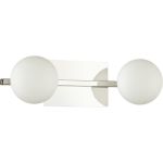 Бра LUMION ASTRID стекло, G9, 2х40W 4566/2W (артикул 17696725) – фото 1