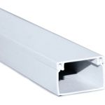 Кабель-канал Э-пласт белый 2-й замок в п/э 80x40 2м 350386N (артикул 20713491) – фото 1