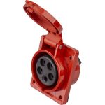 Розетка Navigator 14 314 NCA-SR415-16-380 стационарная скрытая 16А 3P+N+PE IP44 14314 (артикул 16517603) – фото 1