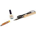 Паяльник Pro Legend 60вт, конус, подставка, флюс 20мл., PL4301 (артикул 15906522) – фото 1