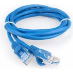 Патч-корд Гарнизон CCA light UTP кат.5e, 1.5м, литой, многожильный (синий), PC-UTP-5e-1.5-B (артикул 25134237) – фото 1