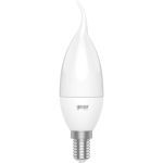 Лампа Gauss Basic, свеча на ветру 5,5W, 400lm, 3000K, E14, LED, 1034116 (артикул 16436711) – фото 1