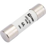 Плавкая цилиндрическая вставка EKF ПВЦ 10х38 4А PROxima 20шт pvc-10x38-4 (артикул 16058727) – фото 1