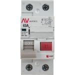 Устройство защитного отключения EKF DV 2P 63А/ 30мА AC AVERES SQrccb-2-63-30-ac-av (артикул 16058774) – фото 1