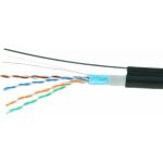 Кабель Cablexpert FTP5e 4пары 0.52мм медь однож экран 305м внешн Fluke Test черн FPC-5051E-SO-OUTR (артикул 15935714) – фото 1