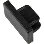 Торцевая заглушка типа G VolpeUFB-Q122 C21 BLACK 1 POLYBAG UL-00006066 (артикул 21752518) – фото 1