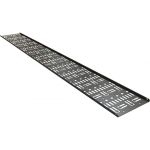 Перфорированный вертикальный кабельный организатор-лоток Hyperline CDV-150x9-42U-RAL9005 150 443440 (артикул 19590318) – фото 1
