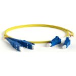 Патч-корд Hyperline FC-D2-9-LC/UR-SC/UR-H-5M-LSZH-YL волоконно-оптический (шнур) SM 9/125 28390 (артикул 19591608) – фото 1