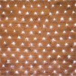 Гирлянда Neon-Night сеть 1,5x1,5 м, прозрачный пвх, 96 led белый 215-105 (артикул 28213352) – фото 1