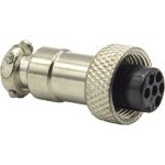 Авиационный разъем Giraffe 6-pin гнездо GF-AV6F gf0549 (артикул 28663634) – фото 1