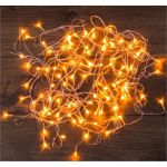 Светодиодная гирлянда NEON-NIGHT Твинкл-Лайт 8 режимов, 10м, 100 LED, прозрачный провод, тёплый белый 303-063 (артикул 15996486) – фото 1