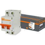 Автоматический выключатель TDM ВА47-63 2Р 20А 4,5кА х-ка С SQ0218-0027 (артикул 18155839) – фото 1