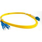 Переходной волоконно-оптический шнур NIKOMAX желтый, 2м NMF-PC2S2C2-SCU-LCU-002 (артикул 15893341) – фото 1