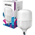 Светодиодная лампа КОСМОС HWLED 150W 220V E27 6500K переходник в комплекте на Е40, KHWLED150WE2765 (артикул 25684755) – фото 1
