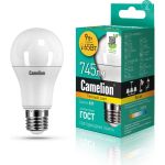 Светодиодная лампа Camelion LEDRB/9-A60/830/E27 (9Вт 220В, LED-M A60 9W 3000K E27) 15065 (артикул 26510510) – фото 1