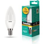 Светодиодная лампа Camelion LEDRB/7-C35/830/E14 (7Вт 220В, LED-M C37 7W 3000K E14) 15053 (артикул 26510522) – фото 1
