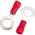 Наконечник HLT НКИ 1.5-6 кольцо 0.25-1.5 мм красный упаковка 100 шт 084-04-04,084-04-004 4670042790755 (артикул 23186019) – фото 1