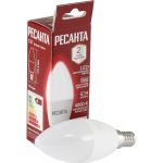 Светодиодная лампа Ресанта LL-R-C37-7W-230-4K-E14 (свеча, 7Вт, нейтр., Е14) 76/1/7 (артикул 16061802) – фото 1