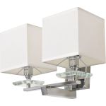 Настенный светильник бра Lumina Deco Flianelo LDW 1248-2 WT (артикул 18747372) – фото 1