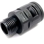 Муфта для гофрированных труб Weyer WQG-M16B/AD13.0 - коннектор прямой, нар. M16x1.5 WE0203500 (артикул 27178704) – фото 1