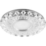 Встраиваемый потолочный светильник FERON с белой LED подсветкой CD3922 MR16 G5.3 прозрачный 41839 (артикул 21713416) – фото 1