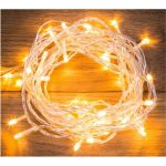 Светодиодная гирлянда NEON-NIGHT Твинкл-Лайт 8 режимов, 4м, 25 LED, прозрачный провод, тёплый белый 303-166 (артикул 15994796) – фото 1
