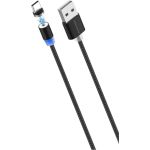 Дата-кабель More Choice Smart USB 3.0A для Type-C Magnetic нейлон 1м K61Sag (артикул 25943651) – фото 1