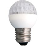 Светодиодная лампа-шар для украшения NEON-NIGHT диаметр 50 мм, цоколь е27, 9 LED, 1 Вт зеленая 405-214 (артикул 15993276) – фото 1