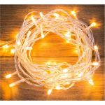Светодиодная гирлянда NEON-NIGHT Твинкл-Лайт 8 режимов, 6м, 40 LED, прозрачный провод, тёплый белый 303-176 (артикул 15994864) – фото 1