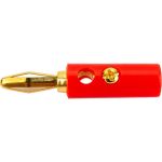 Штекер Banana Pro Legend красный, 4 мм, винтовой PL2456 (артикул 28377914) – фото 1