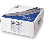 Кабель витая пара UTP (U/UTP) Cabeus категория 6, 4 пары (23 AWG), одножильный, LSZH, нг(А)-HF, серый UTP-4P-Cat.6-SOLID-LSZH-GY-100 (артикул 26147573) – фото 1