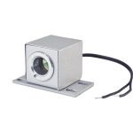 Электромеханический накладной миниатюрный универсальный замок PROMIX SM102.11, серебро, 24В Promix-SM102.11 silver (артикул 22811073) – фото 1